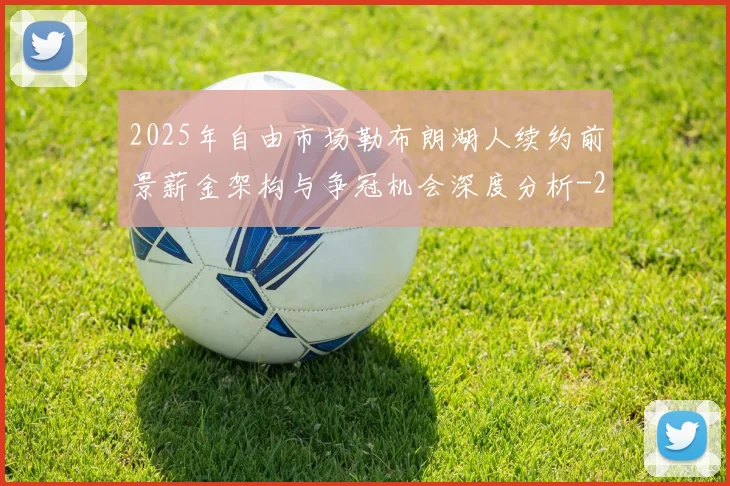 2025年自由市场勒布朗湖人续约前景薪金架构与争冠机会深度分析
